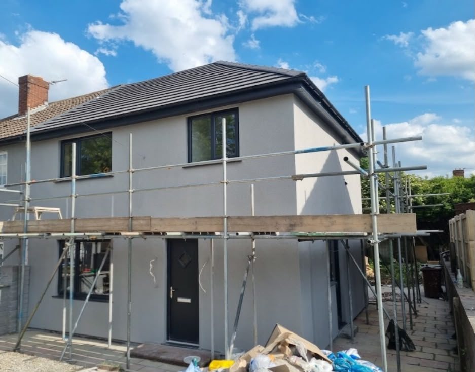 Rendering project completed by M&H Home Improvements