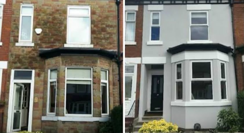 Rendering project completed by M&H Home Improvements