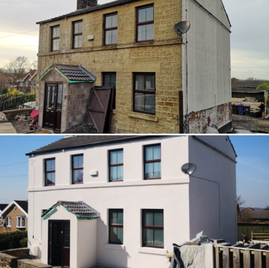 Rendering project completed by M&H Home Improvements