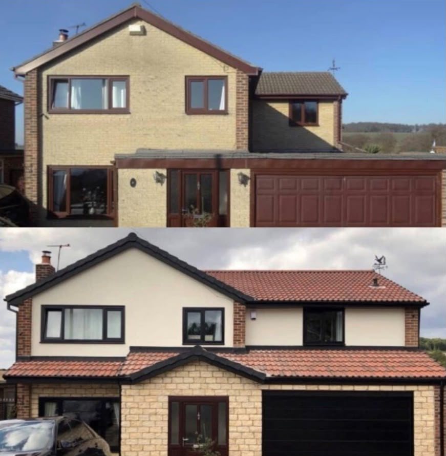Rendering project completed by M&H Home Improvements