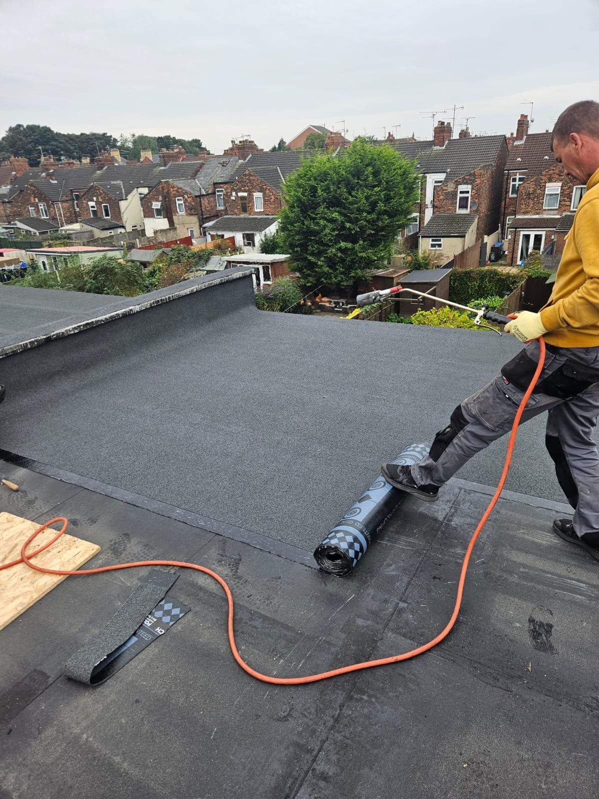 Roofing project completed by M&H Home Improvements