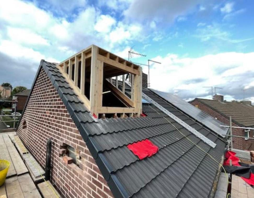 Roofing project completed by M&H Home Improvements