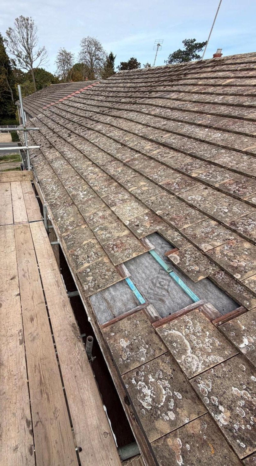 Roofing project completed by M&H Home Improvements