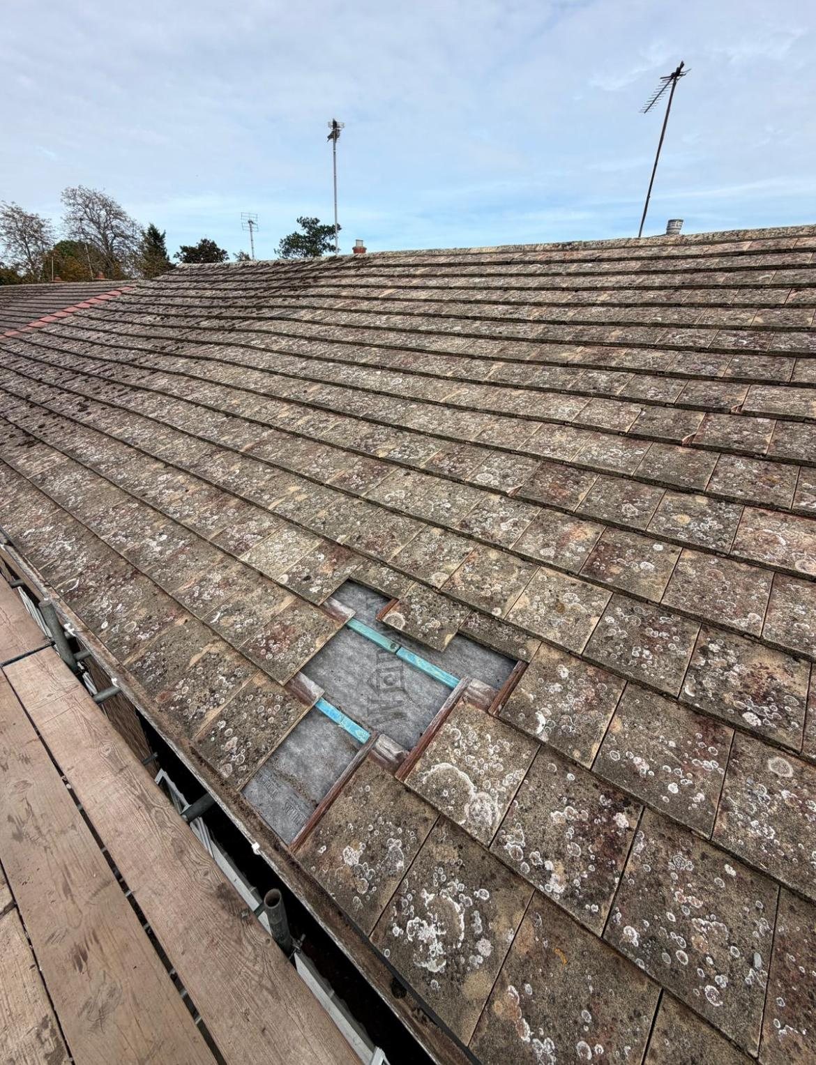 Roofing project completed by M&H Home Improvements