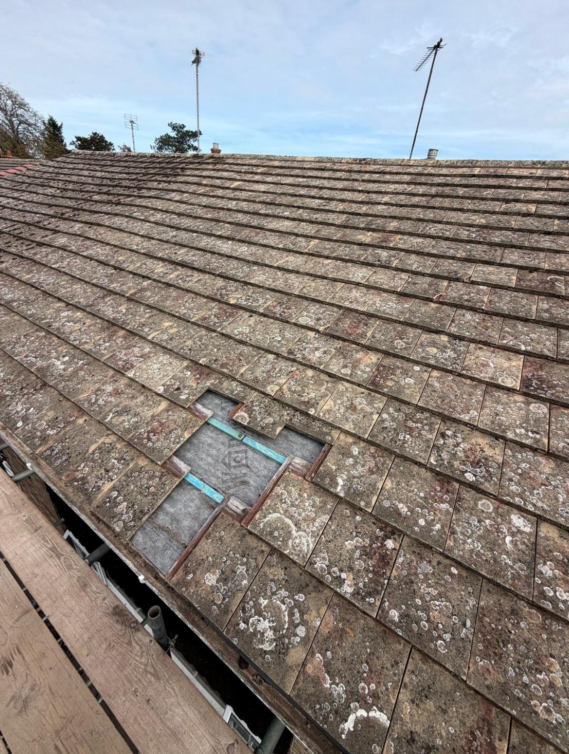Roofing project completed by M&H Home Improvements