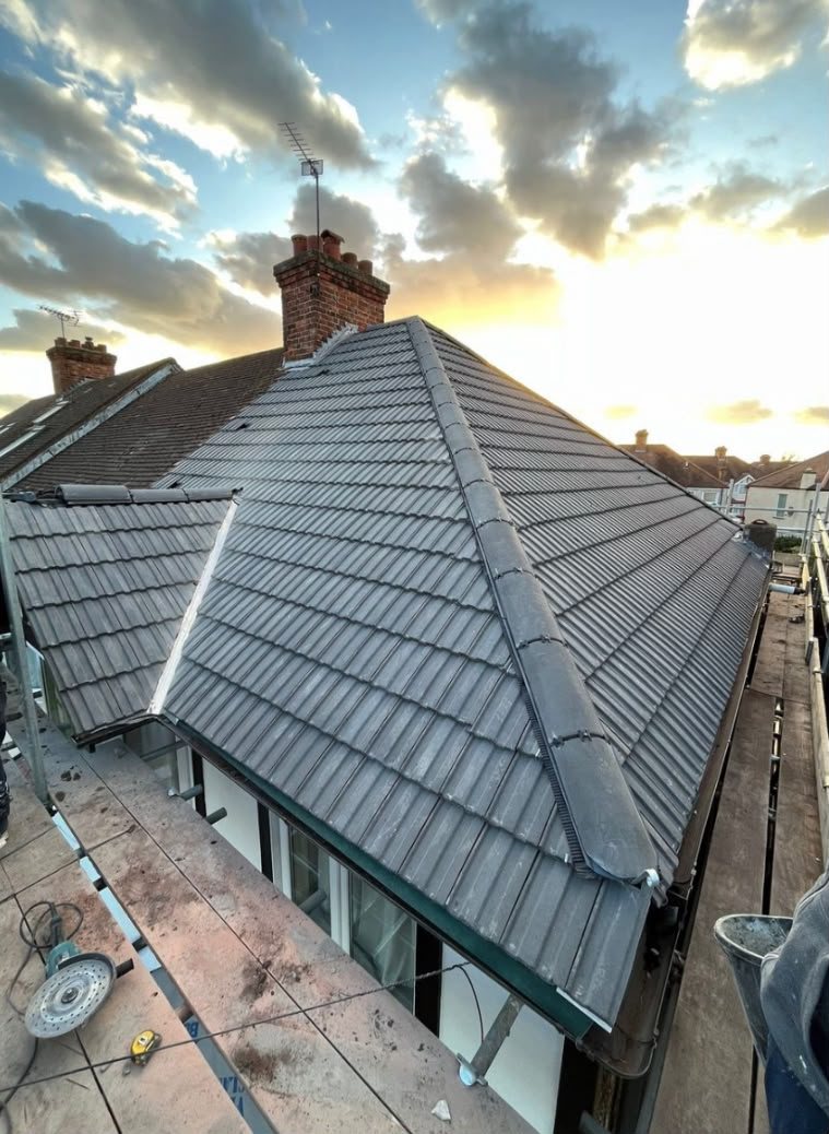 Roofing project completed by M&H Home Improvements